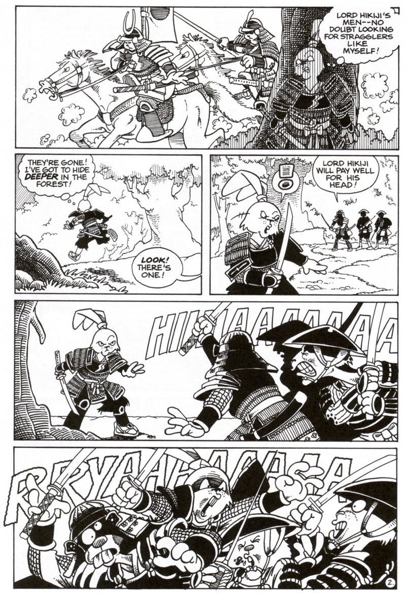 Illustration for article titled Usagi Yojimbo kick-started funny ’80s cartoon animals—and it’s still the best